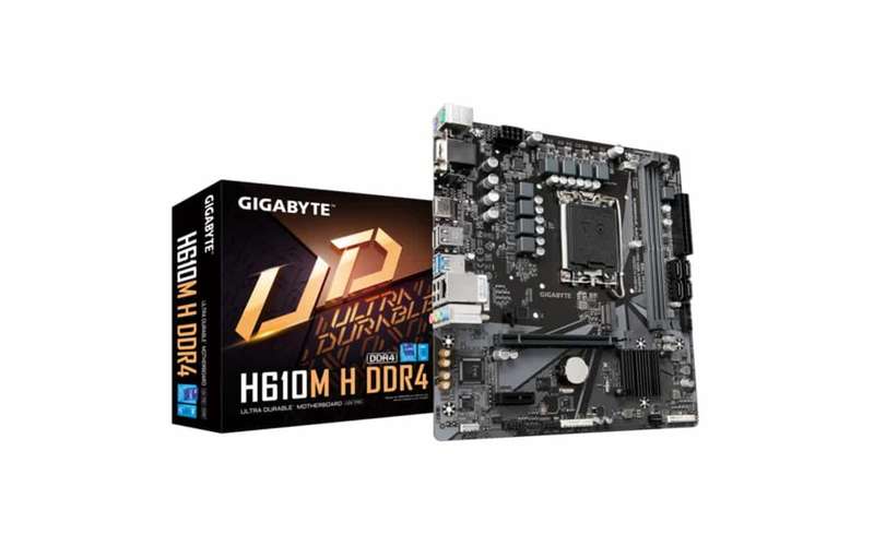 Gigabyte H610M H DDR4 Micro ATX LGA 1700