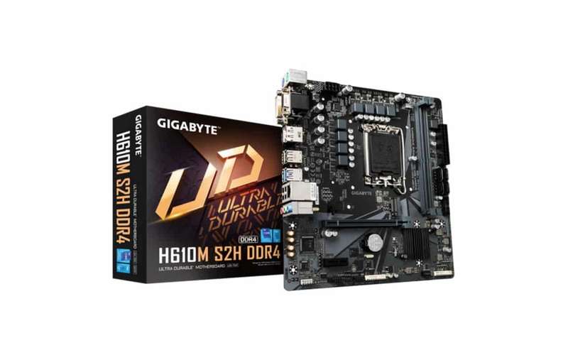 Gigabyte H610M S2H DDR4 Micro ATX LGA 1700