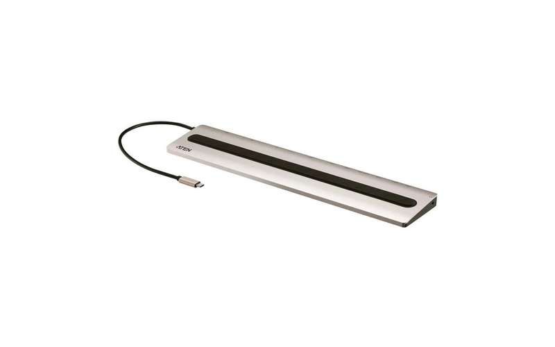 Aten UH3237 USB-C Multiport Dock with Power Pass-Through