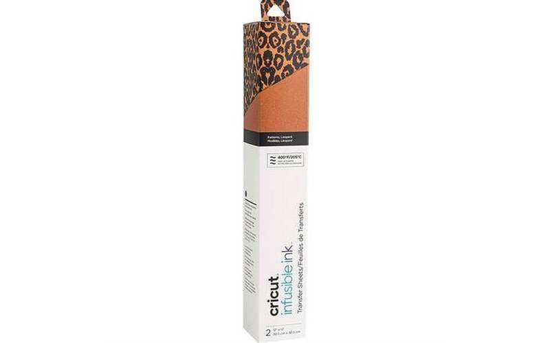 Cricut Infusible Ink Transfer Sheets 2-pack (Leopard) 12x12