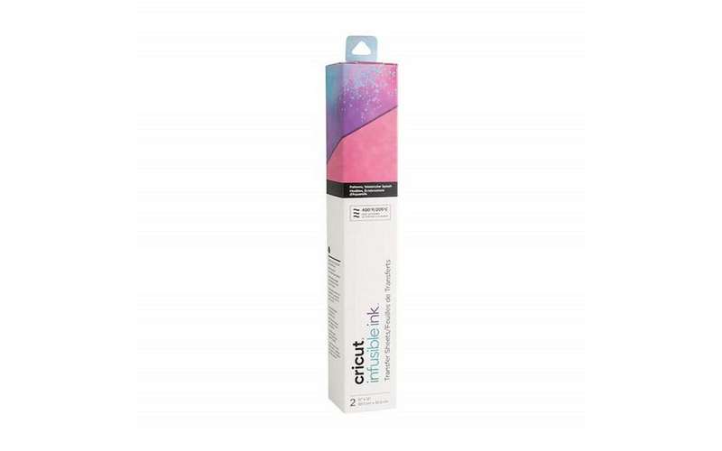 Cricut Infusible Ink Transfer Sheets 2-pack (Watercolour Splash) 12x12