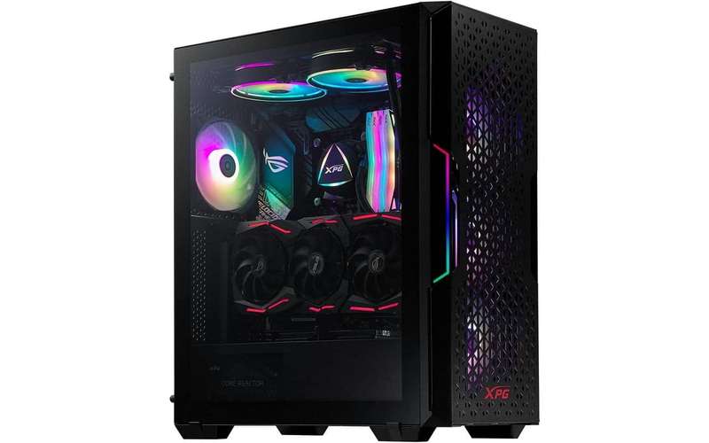 Adata Starker Air Mid Tower Chassis - Black ATX