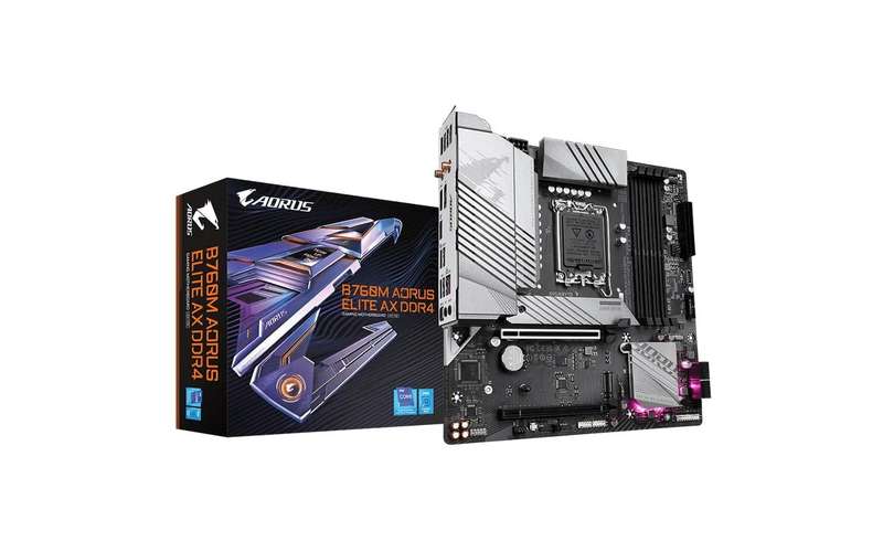 Gigabyte B760M Aorus Elite AX+Wifi LGA 1700 Micro ATX Motherboard