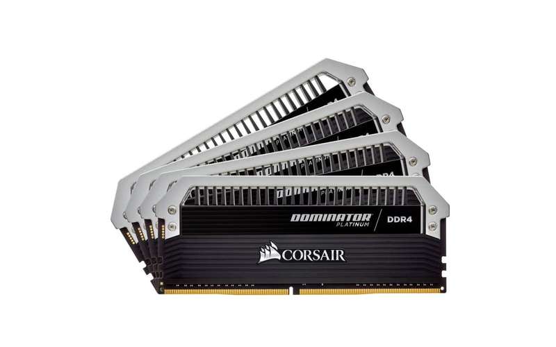 Corsair Dominator Platinum 16GB (4 x 4GB) DDR4 DRAM 2666MHz C15 Memory Kit