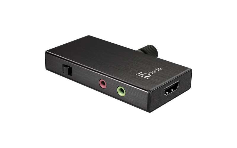 J5 JVA02 Live Capture Adapter HDMI to USB-C with Power Delivery