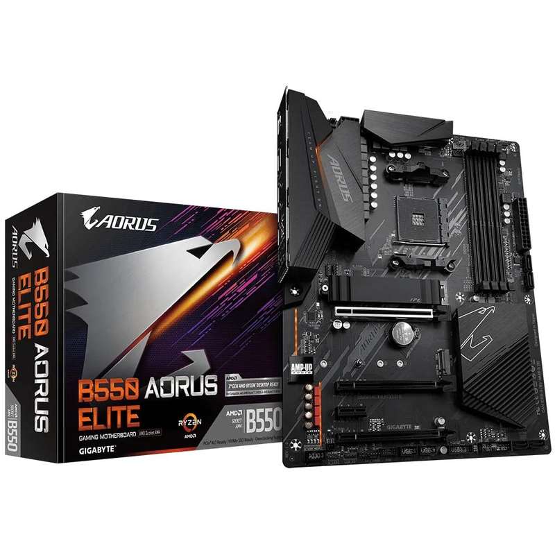 Gigabyte B550 Aorus Elite AM4 ATX Motherboard