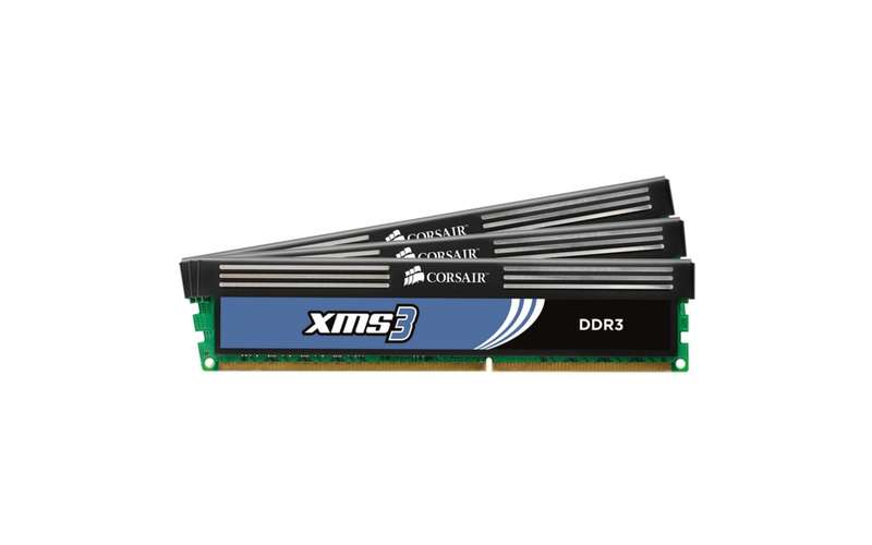 Corsair 3GB (3x 1GB) 1333MHz DDR3 Memory