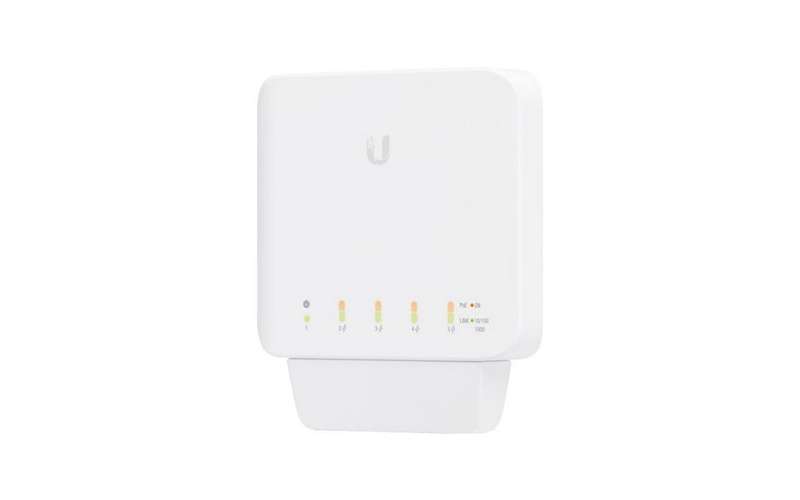 Ubiquiti UniFi Flex Switch 5 Port Gigabit 1PoE In 4PoE Out | USW-Flex