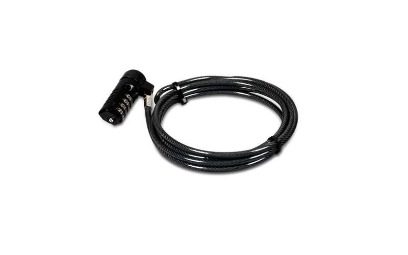 Port Connect 1.8m T-Bar Combination Cable Lock