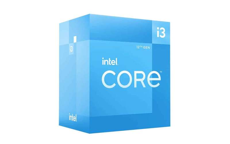 Intel 12th Gen Core i3-12100 LGA1700 3.3GHZ 4-Core CPU