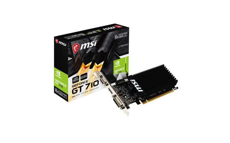 MSI GeForce GT 710 2GD3H LP Graphics Card