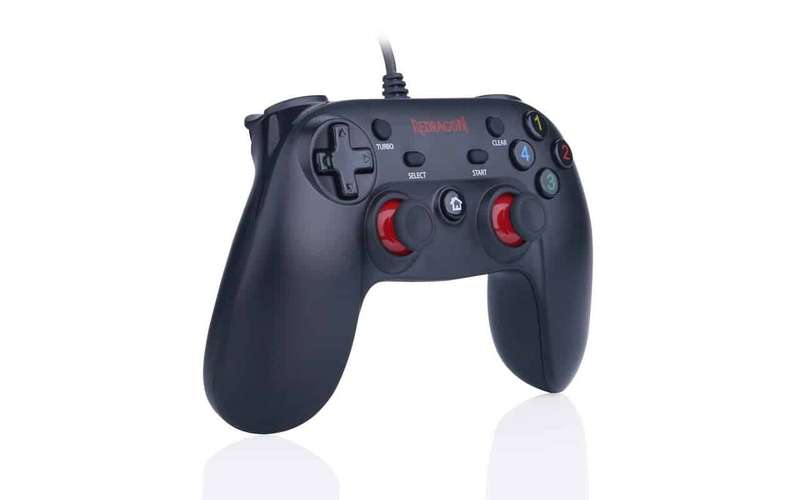Redragon Saturn Wired X/D-input(Digital/Analog) PC Controller Black