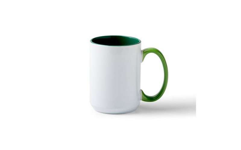 Cricut 15oz Bevel Ceramic Mug Blank - Forest
