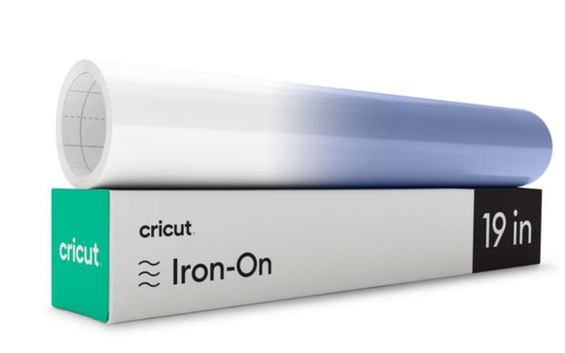 Cricut Iron On UV Colour Change Pastel Blue 12x19