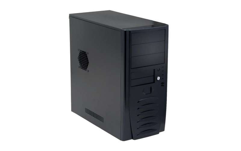 Antec Solution SLK1650B Black Steel ATX Mini Tower Computer Case 350W Power Supply