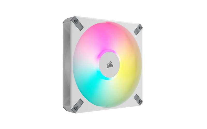 Corsair iCUE AF140 RGB Elite 140mm PWM Fan - White