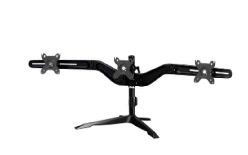 Aavara  DS300 is a Triple LED/LCD Monitor Stand, Featuring a Wide Angle