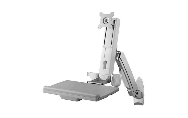 Aavara WSF110 Free Style Workstation Combo System - Single Monitor w/ 2 Pivot