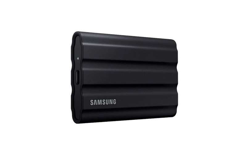 Samsung MU-PE4T0S T7  Shield Portable SSD 4 TB; USB 3.2 (Gen2; 10Gbps) backwards compatible - Black