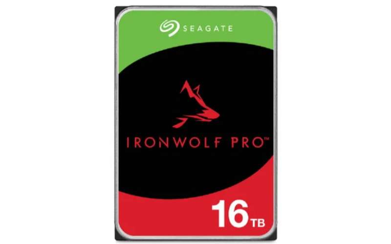 Seagate Ironwolf Pro 16TB 3.5'' HDD NAS Drives 7200 RPM; SATA 6GB/s Interface; 256MB Cache;550TB/...