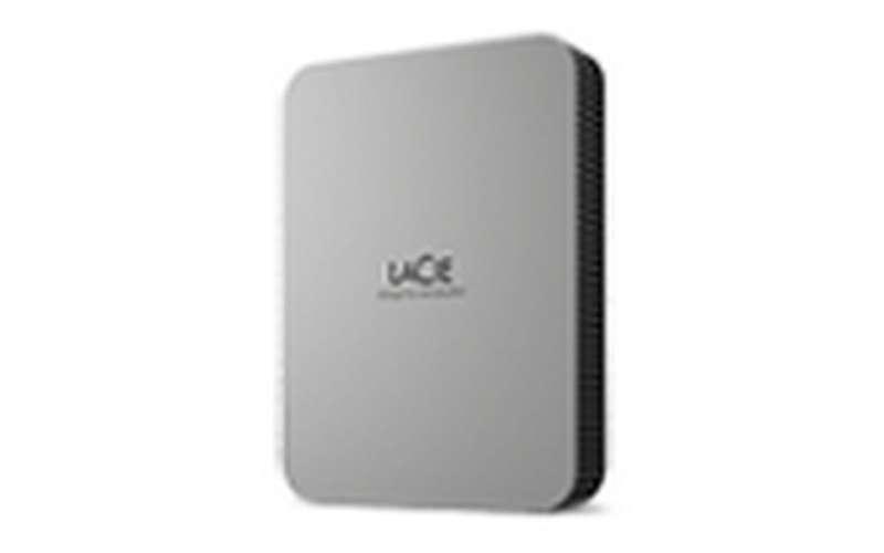 Seagate LaCie 5TB; USB-C; USB 3.1; Aluminum enclosure; Silver