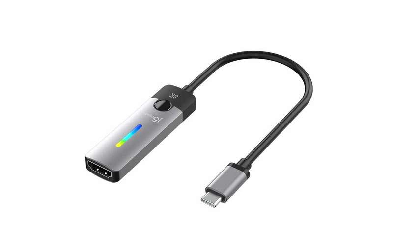 j5 JCA157 USB-C to HDMI 2.1 8K Adapter