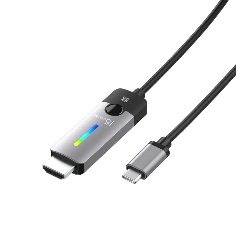 j5 JCC157 USB-C to HDMI 2.1 8K Cable