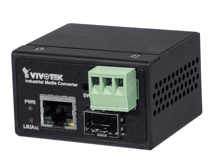Vivotek Industrial 1xFE + 1xFE SFP Media Converter