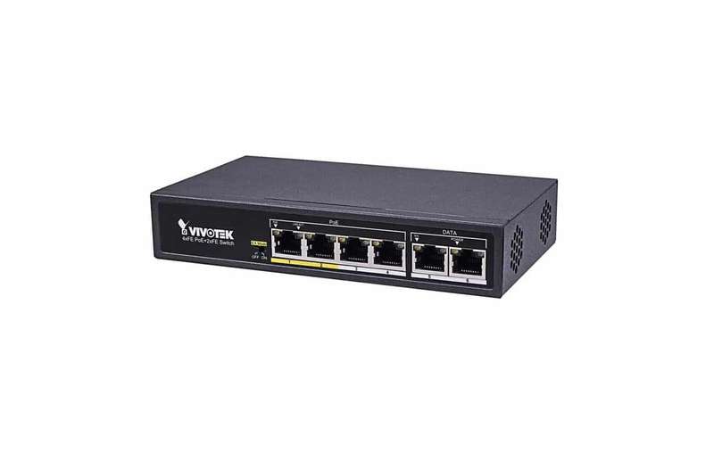 Vivotek Unmanaged 4x 10/100 PoE + 2x 10/100