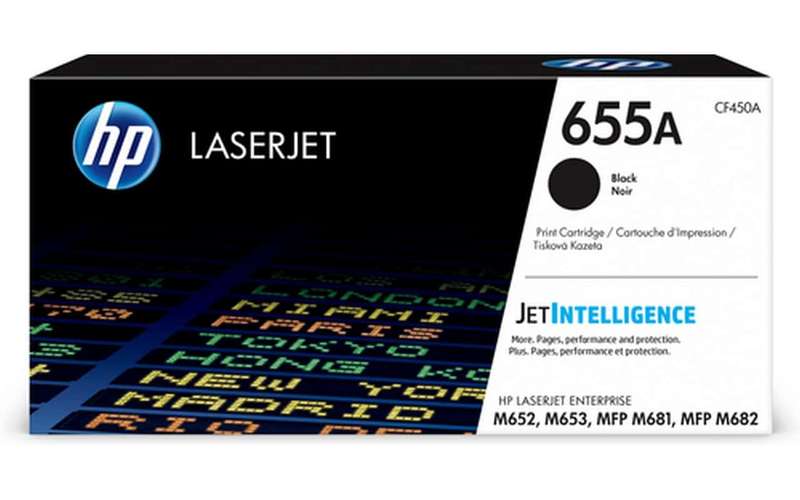 HP 655A Black Original LaserJet Toner
