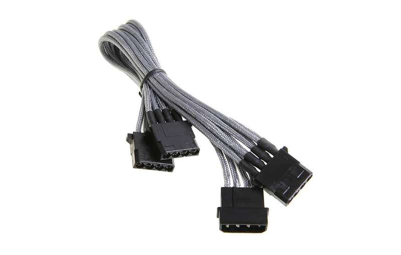 Bitfenix Molex - 3x Molex Silver