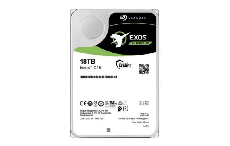 Seagate Exos X18 18TB HDD; 3.5'';