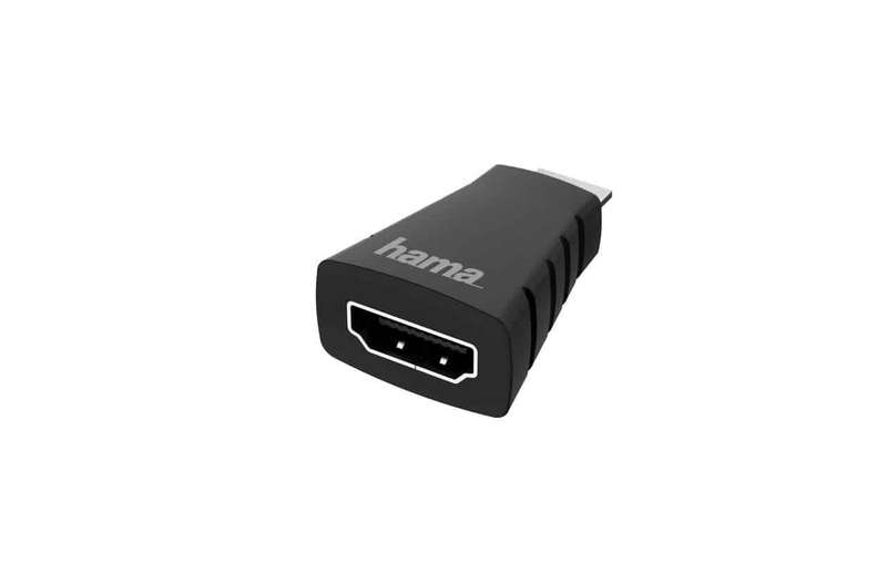 Hama HDMI Adapter Mini-HDMI Plug to HDMI Socket 4K