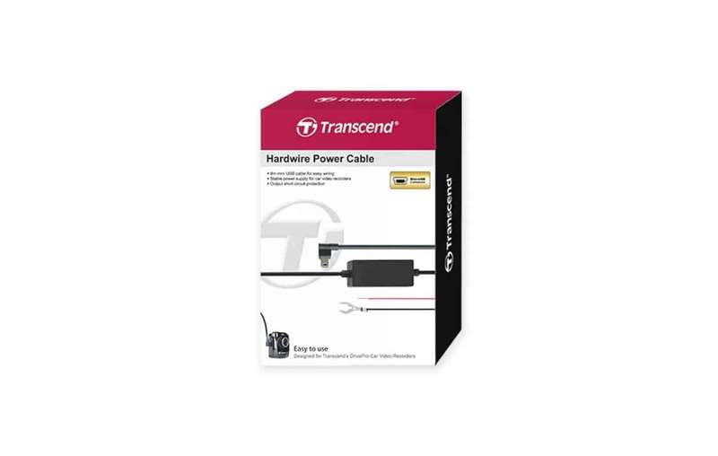 Transcend Micro USB Hardwire Cable for Dash Cam