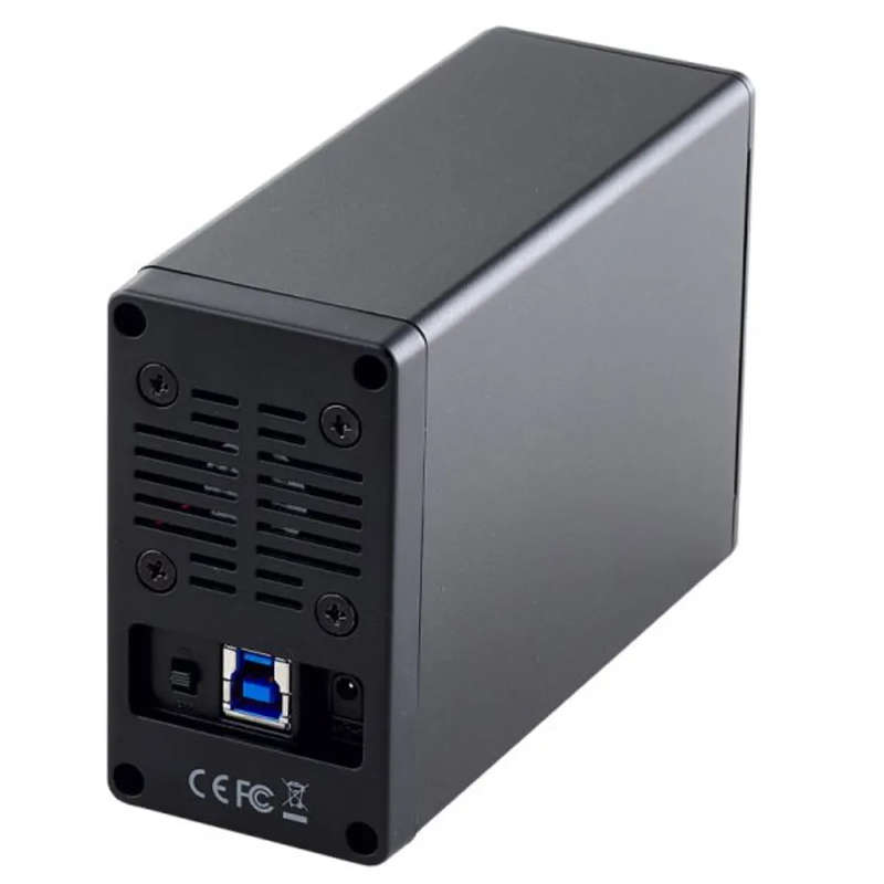 RCT 2.5 Inch 2 Bay Raid SATA3 TO USB3.0 Enclosure