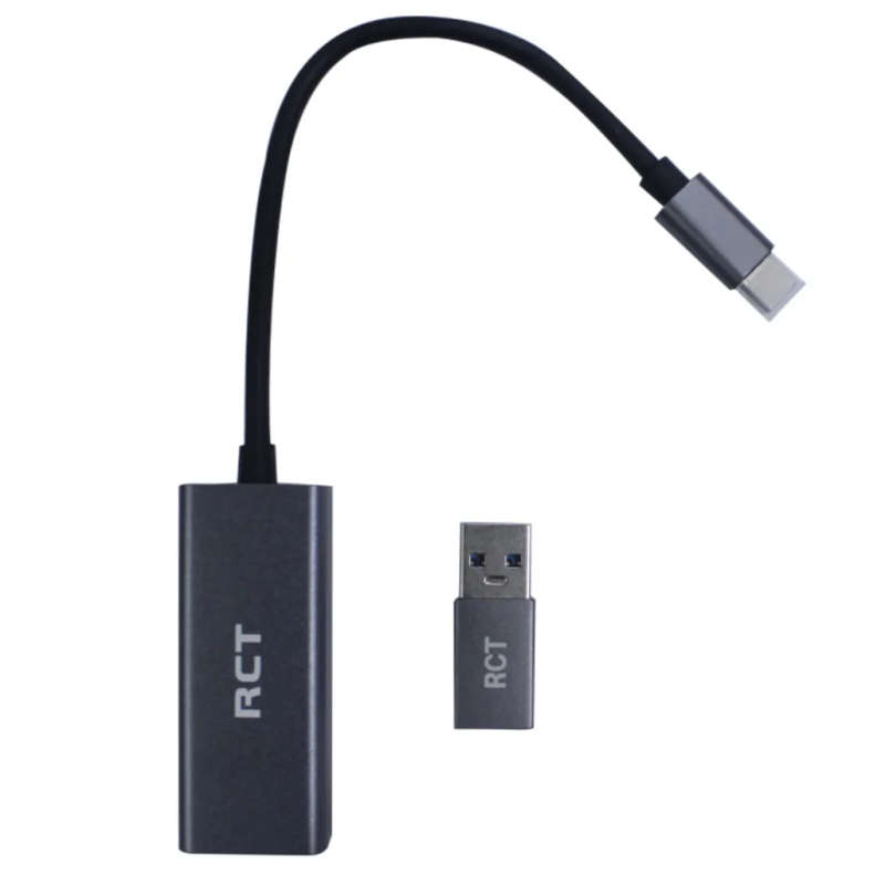 RCT ADP-GN3126 USB 3.1 Type C Gigabit RJ45 Ethernet Adapter