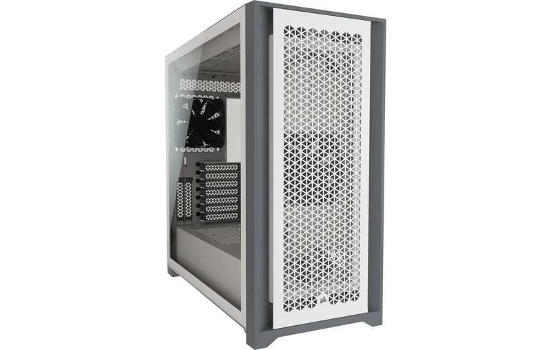 Corsair 5000D RGB Airflow Tempered Glass Mid-Tower; White