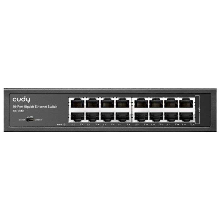 Cudy 16 Port Gigabit Rack-Mount Switch | GS1016