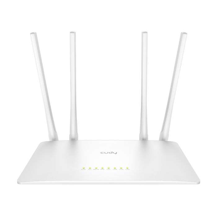 Cudy Dual Band WiFi 5 1200Mbps 5dBi Fast Ethernet Router | WR1200