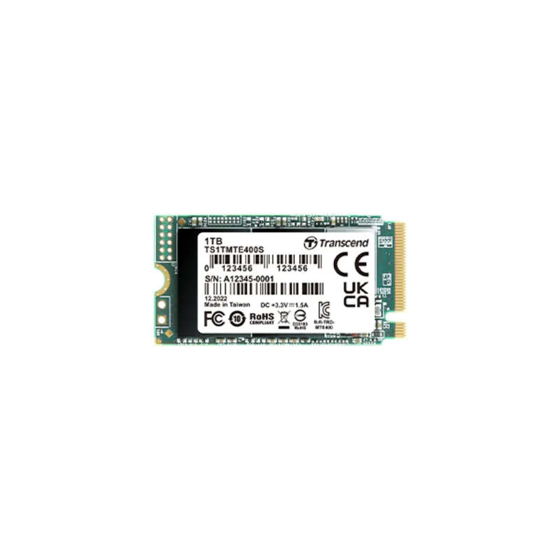 Transcend 1 TB MTE300S PCI-E GEN 3x4 M.2 2230 SSD 3D TLC - 2000 MB/s Read 1650 MB/s Write - 400 TBW