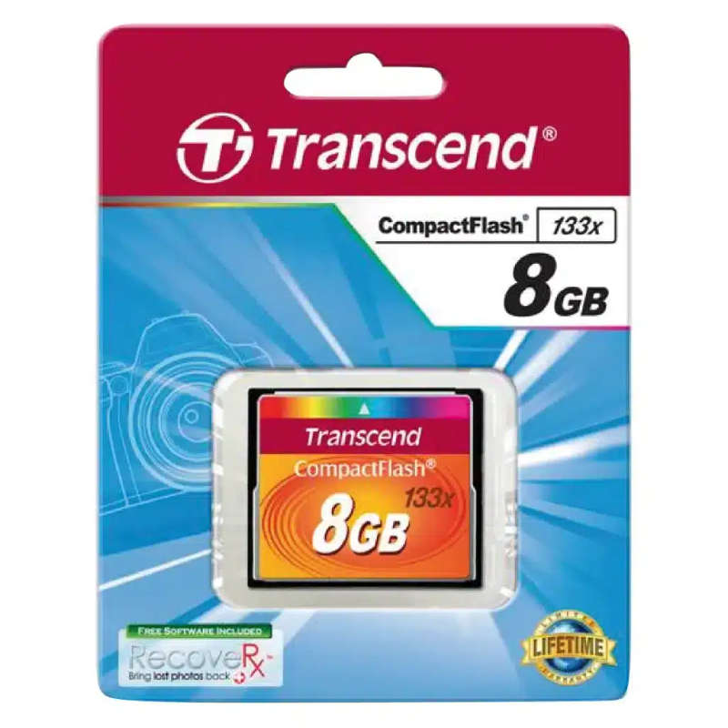 Transcend 8GB Compact Flash 133X