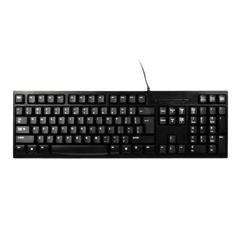 Port Connect Office Keyboard - Black