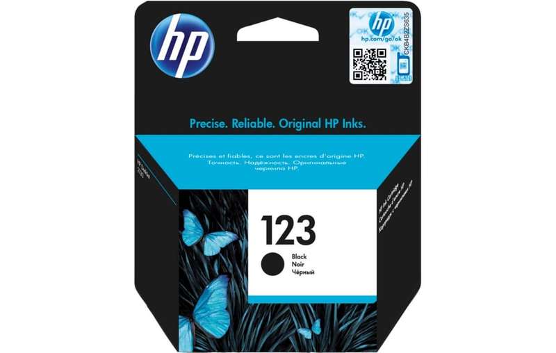 HP F6V17AE 123 Black 120p