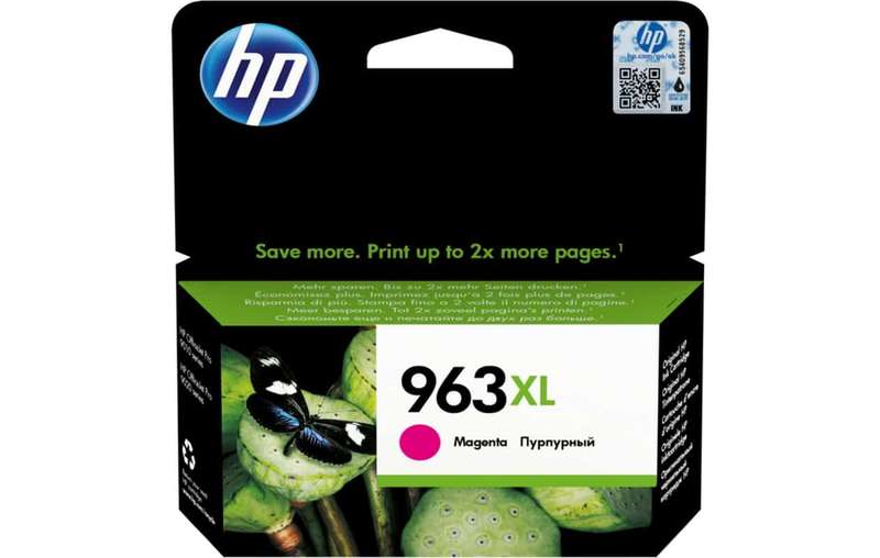 HP 3ja28ae no.963 XL Magenta 1600p