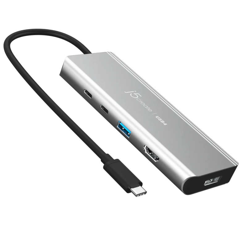 J5create JCD401 USB4 Dual 4K Multi-Port Hub