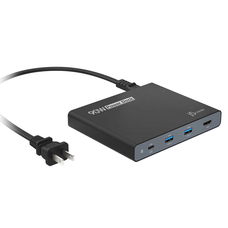 J5create JCDP392 90W Built-in USB-C Travel Dock