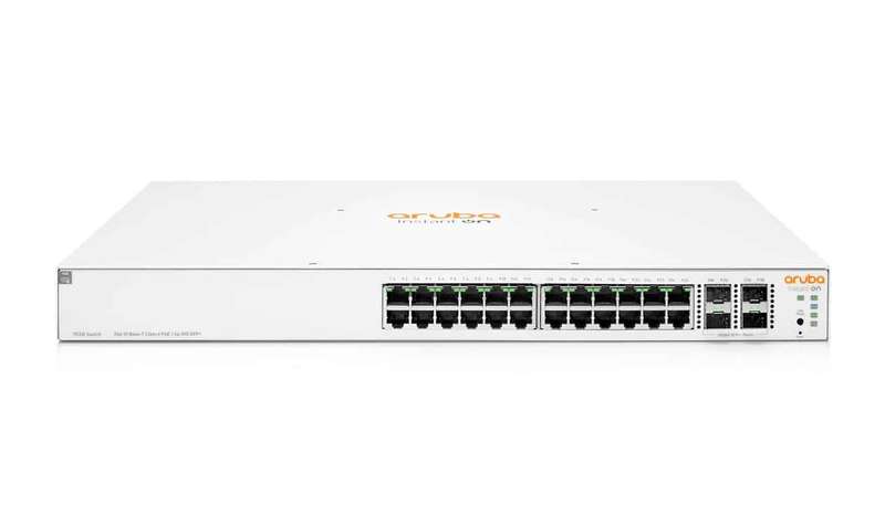 Aruba Instant On 1930 - 4xSFP+, 24 port GbE PoE Switch - 195W