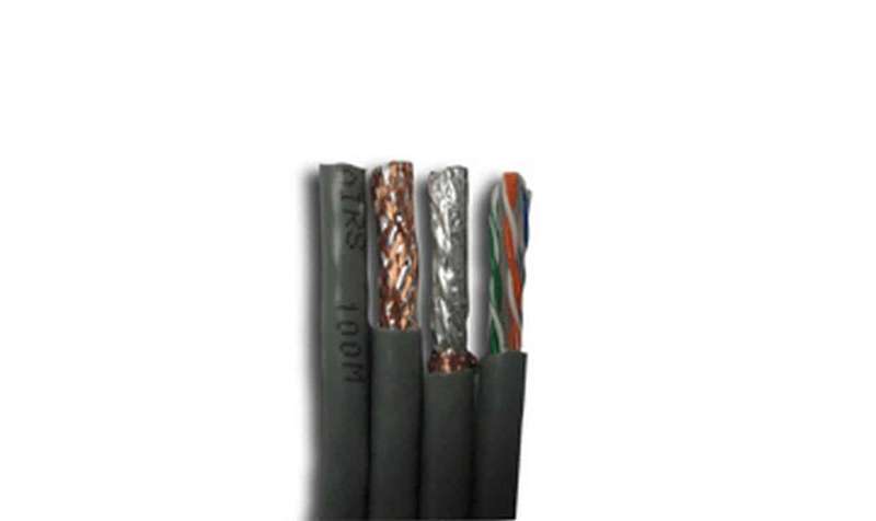 Acconet CAT6 Cable, 500m Roll, CCA, White, SF/TP, Foil, Braiding (Indoor Use)