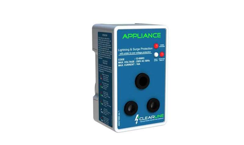 Clearline Appliance Surge and Lightning Protector