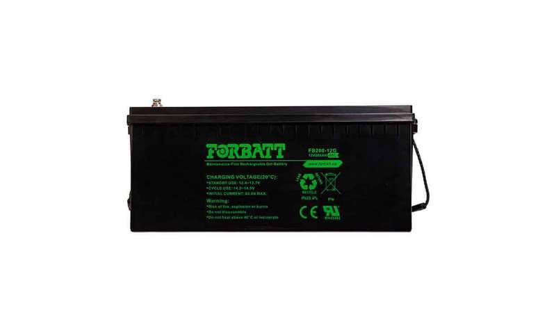 Forbatt 12V 200AH Sealed GEL Battery